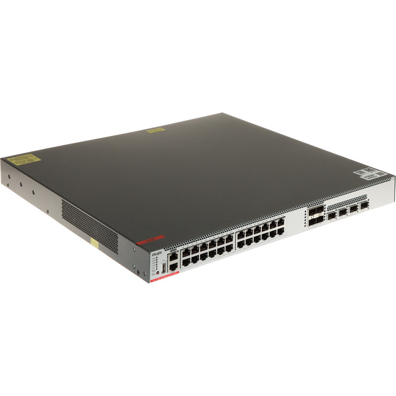 SWITCH POE RG-CS86-24XMG4XS4VS-UPD 24-PORTOWY + 4X SFP+ + 4X SFP28 RUIJIE