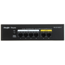 SWITCH POE RG-ES106F-P 4-PORTOWY + 2X UPLINK REYEE