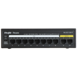 SWITCH POE RG-ES110F-P 8-PORTOWY + 2X UPLINK REYEE