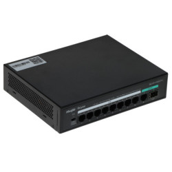 SWITCH POE RG-ES110GS-P-L 8-PORTOWY + 1X UPLINK + 1X SFP REYEE