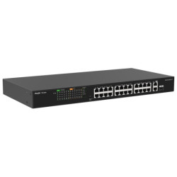 SWITCH POE RG-ES126FGS-P 24-PORTOWY + 2X UPLINK + 1X SFP REYEE