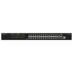 SWITCH POE RG-ES126FGS-P 24-PORTOWY + 2X UPLINK + 1X SFP REYEE