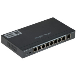 SWITCH POE RG-ES209GC-P 8-PORTOWY + 1X UPLINK REYEE