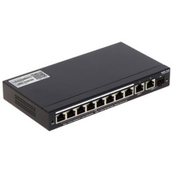 SWITCH POE RG-ES210GS-P 8-PORTOWY + 2X UPLINK + 1X SFP REYEE