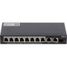 SWITCH POE RG-ES210GS-P 8-PORTOWY + 2X UPLINK + 1X SFP REYEE