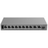 SWITCH POE RG-ES211GS-P 8-PORTOWY + 2X UPLINK + 1X SFP REYEE