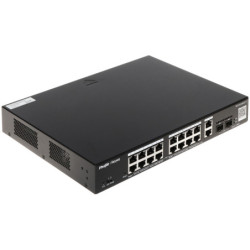 SWITCH POE RG-ES220GS-P 16-PORTOWY + 2X UPLINK + 2X SFP REYEE