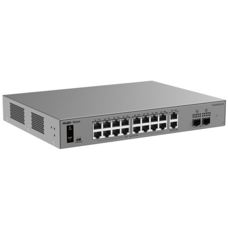 SWITCH POE RG-ES220GS-P-V2 16-PORTOWY + 2X UPLINK + 2X SFP REYEE