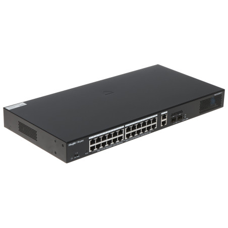 SWITCH POE RG-ES228GS-P 24-PORTOWY + 2X UPLINK + 2X SFP REYEE
