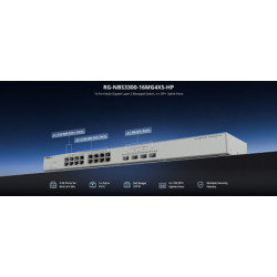 SWITCH POE RG-NBS3300-16MG4XS-HP 16-PORTOWY + 4X SFP+ RUIJIE