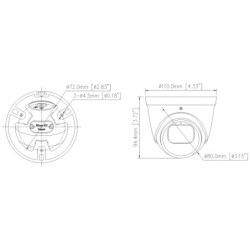 KAMERA IP HC25CE5R1-V - 5Mpx 2.8mm HONEYWELL