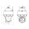 KAMERA IP SZYBKOOBROTOWA TC-H3169M SPEC:63X/LW/P/A/AR PANORAMICZNA - 3.7Mpx 5.7... 359mm TIANDY