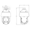 KAMERA IP SZYBKOOBROTOWA TC-H324S SPEC:25X/I/E/A/V/V3.0 - 1080p 4.8... 120mm TIANDY