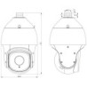 KAMERA IP SZYBKOOBROTOWA TC-H356S SPEC:30X/I/E++/A/V3.0 - 5Mpx 4.7... 141mm TIANDY