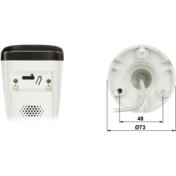 KAMERA IP TC-C32QN SPEC:I5W/WIFI/EU/2.8MM/V4.0 WI-FI SERIES - 1080p 2.8mm TIANDY