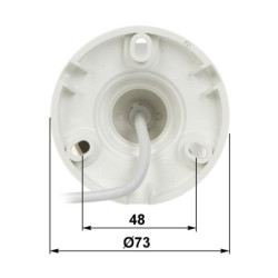 KAMERA IP TC-C34QN 2ENA-28 Spark Series - 4Mpx 2.8mm TIANDY
