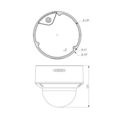 KAMERA IP TC-C38MS SPEC:I5/A/E/Y/M/H/2.7-13.5MM/V4.0 - 8Mpx 2.7... 13.5mm - MOTOZOOM TIANDY