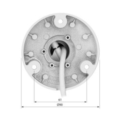 KAMERA IP TC-C38US 3LRA-28 Lite Series / Color Maker - 8Mpx 2.8mm TIANDY