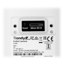 KAMERA IP TC-C38US SPEC:LK/I5W/E/Y/M/S/2.8MM/V4.0 Color Maker - 8Mpx 2.8mm TIANDY
