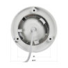 KAMERA IP TC-C38XS 3LRA-28 Color Maker - 8Mpx 2.8mm TIANDY