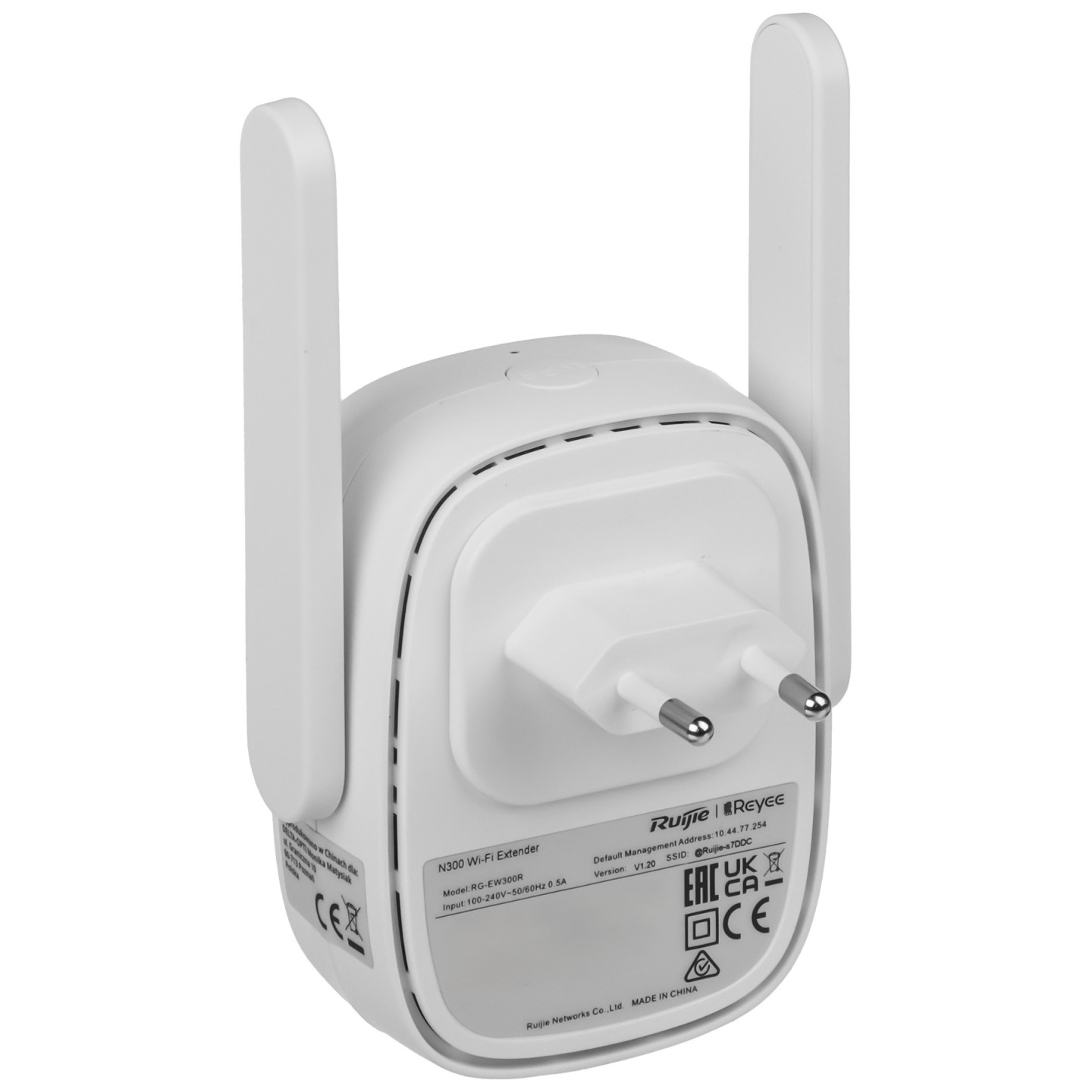 UNIWERSALNY WZMACNIACZ SIECI BEZPRZEWODOWEJ RG-EW300R 2.4GHz REYEE