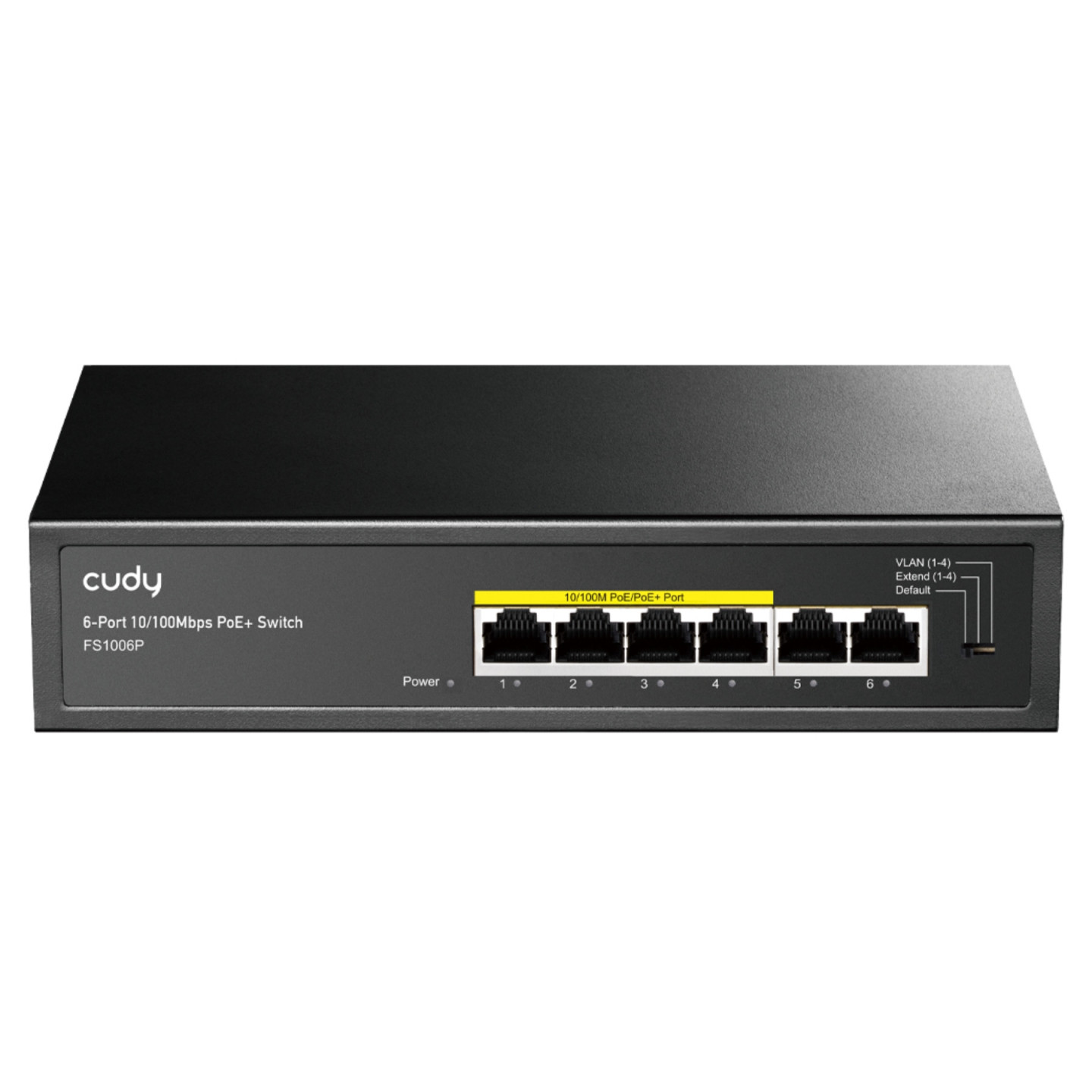 SWITCH POE FS1006P 4-PORTOWY
