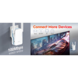 UNIWERSALNY WZMACNIACZ SIECI BEZPRZEWODOWEJ RE1200 2.4 GHz, 5 GHz