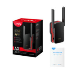 UNIWERSALNY WZMACNIACZ SIECI BEZPRZEWODOWEJ RE3000 Wi-Fi 6 2.4 GHz, 5 GHz