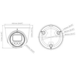 KAMERA IP HC25CE8R2-V - 8Mpx 2.7 ... 13.5mm - MOTOZOOM