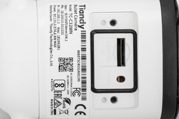KAMERA IP TC-C32WN SPEC:I5/Y/WIFI/4MM/V4.1 WI-FI -   1080p 4 mm TIANDY - obrazek 7