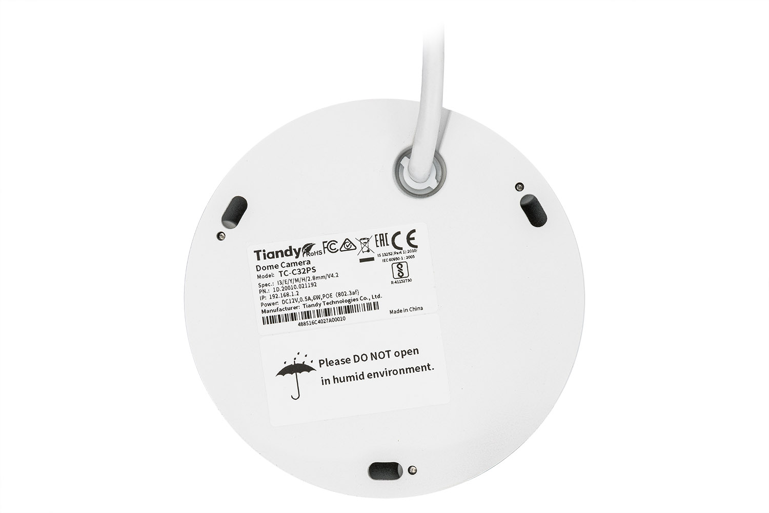 KAMERA IP TC-C32PS SPEC:I3/E/Y/M/H/2.8MM/V4.2 2.8 mm TIANDY - obrazek 4