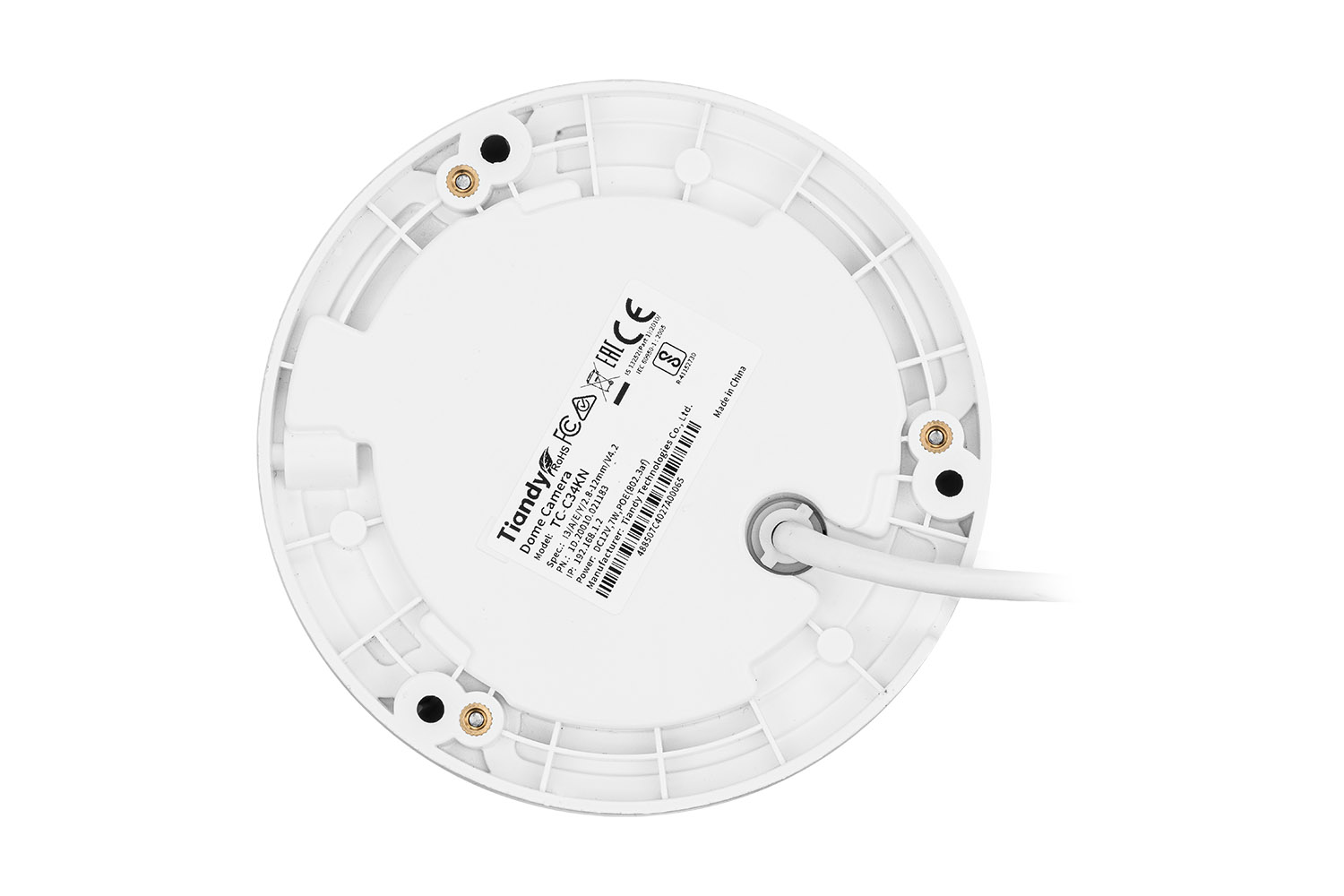 KAMERA IP TC-C34KN SPEC:I3/A/E/Y/2.8-12MM/V4.2 - 4 Mpx 2.8 ... 12 mm TIANDY - obrazek 4