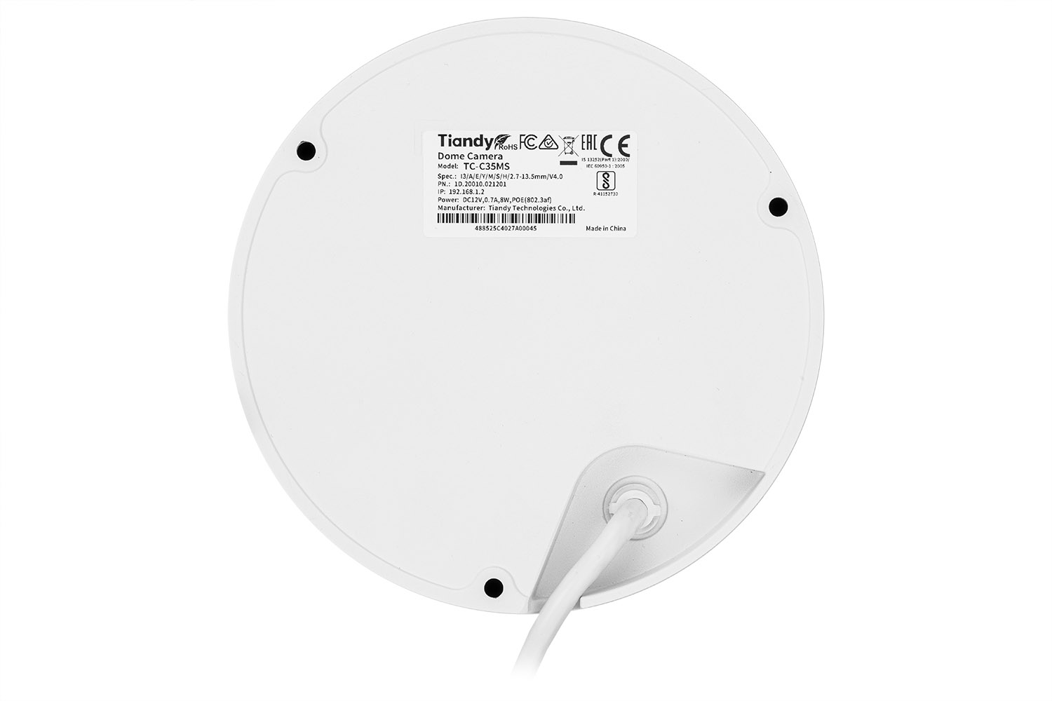 KAMERA WANDALOODPORNA IP TC-C35MS SPEC:I3/A/E/Y/M/S/H/2.7-13.5MM/V4.0 - 5 Mpx 2.7 ... 13.5 mm TIANDY - obrazek 5