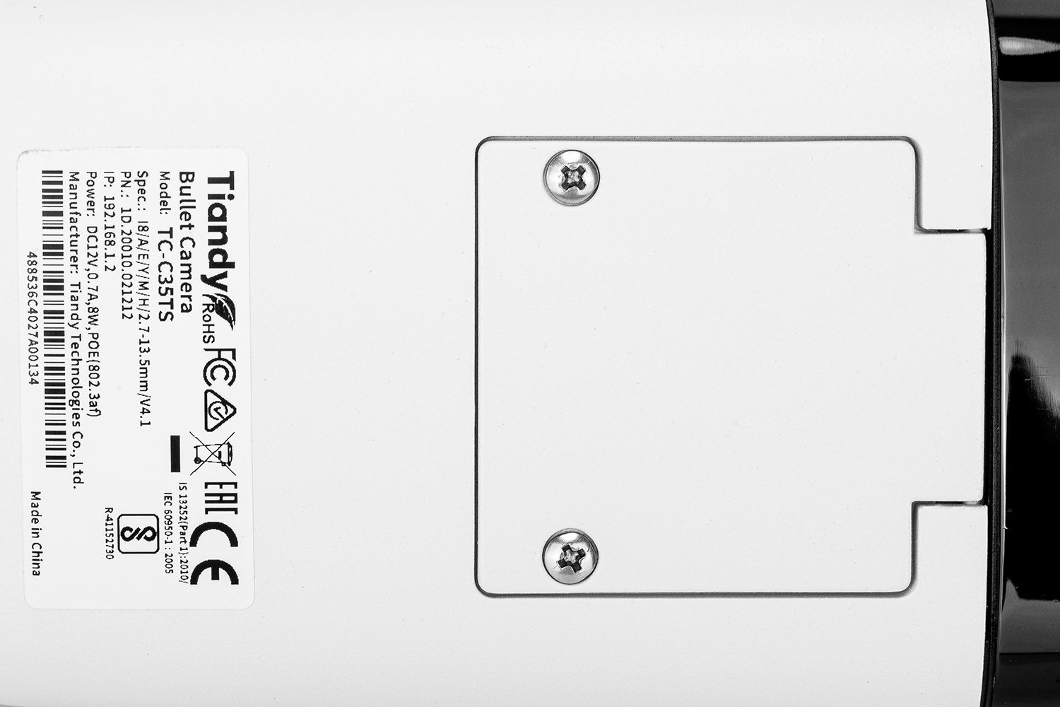 KAMERA IP TC-C35TS SPEC:I8/A/E/Y/M/H/2.7-13.5MM/V4.1 - 5 Mpx 2.7 ... 13.5 mm TIANDY - obrazek 7