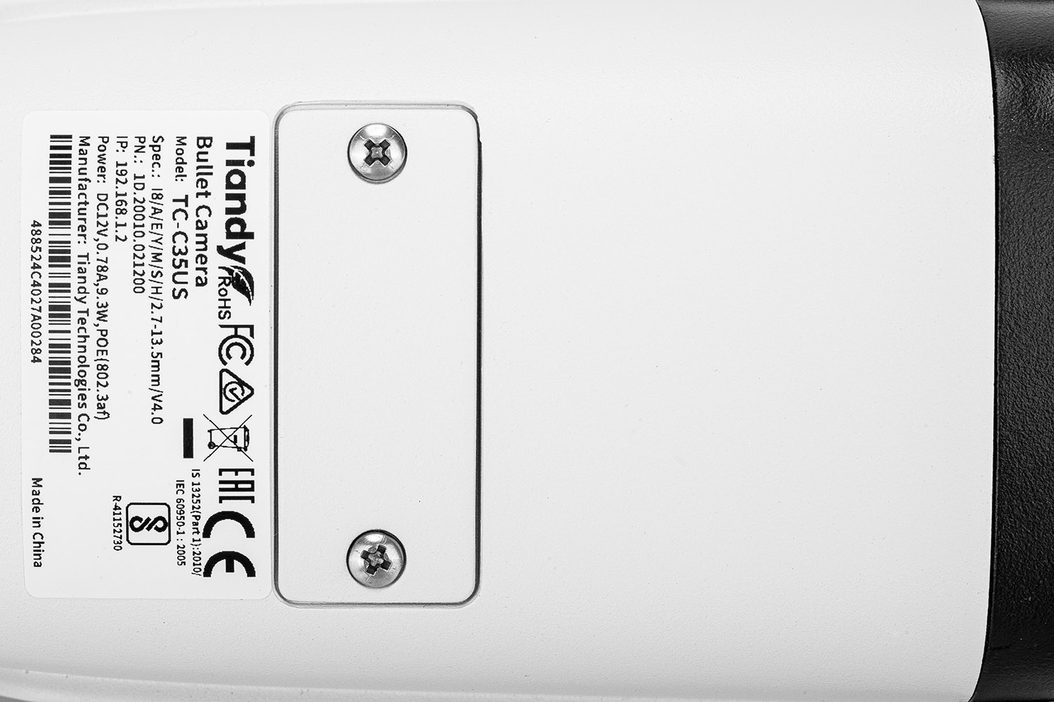 KAMERA IP TC-C35US SPEC:I8/A/E/Y/M/S/H/2.7-13.5MM/V4.0 - 5 Mpx 2.7 ... 13.5 mm TIANDY - obrazek 5