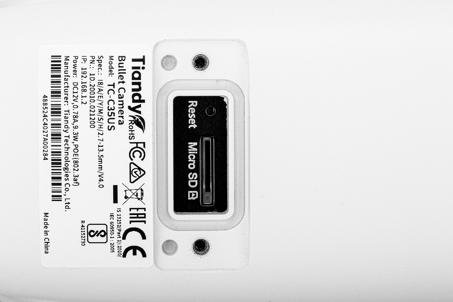 KAMERA IP TC-C35US SPEC:I8/A/E/Y/M/S/H/2.7-13.5MM/V4.0 - 5 Mpx 2.7 ... 13.5 mm TIANDY - obrazek 6