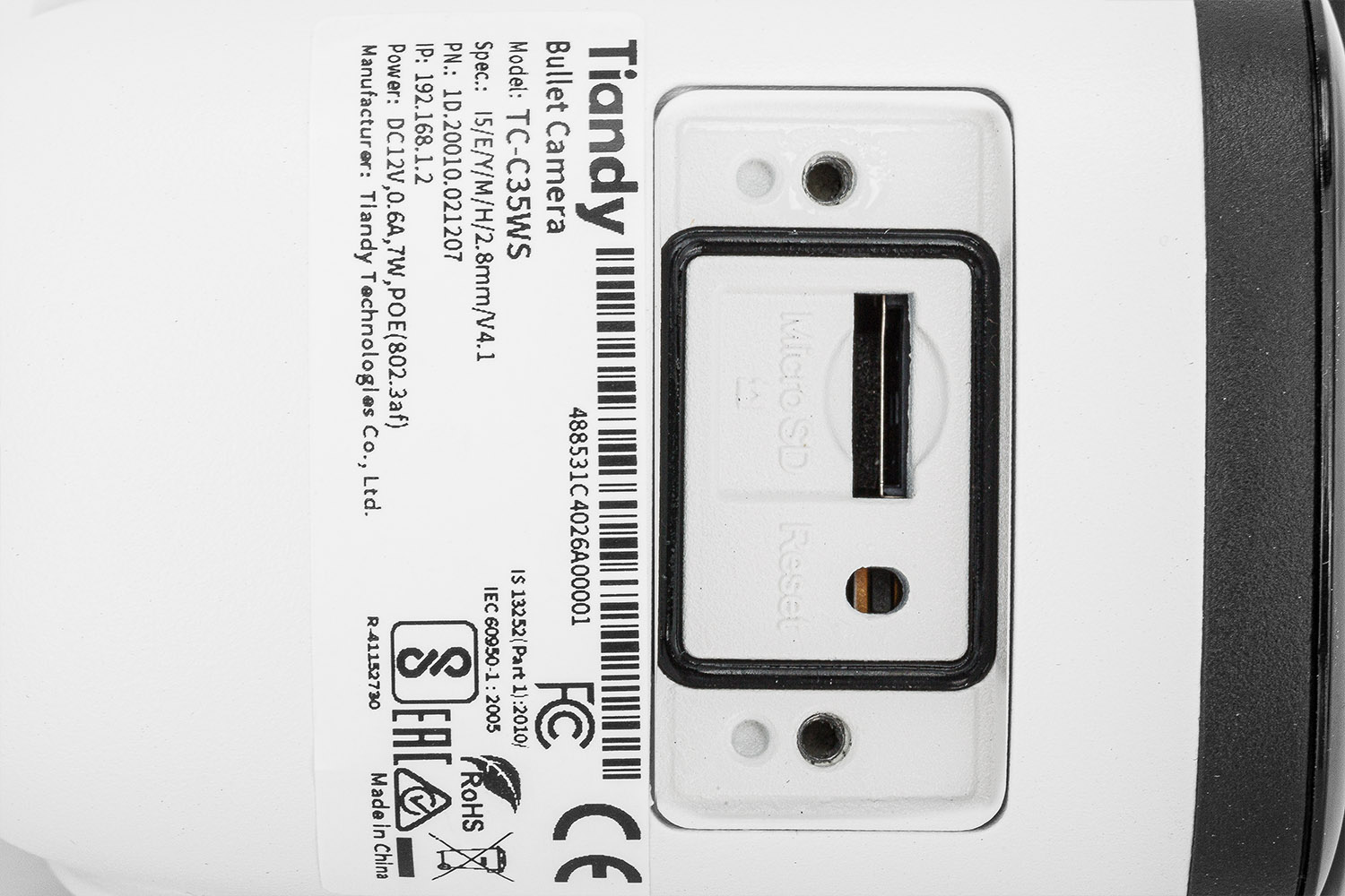 KAMERA IP TC-C35WS SPEC:I5/E/Y/M/H/2.8MM/V4.1 - 5 Mpx 2.8 mm TIANDY - obrazek 6