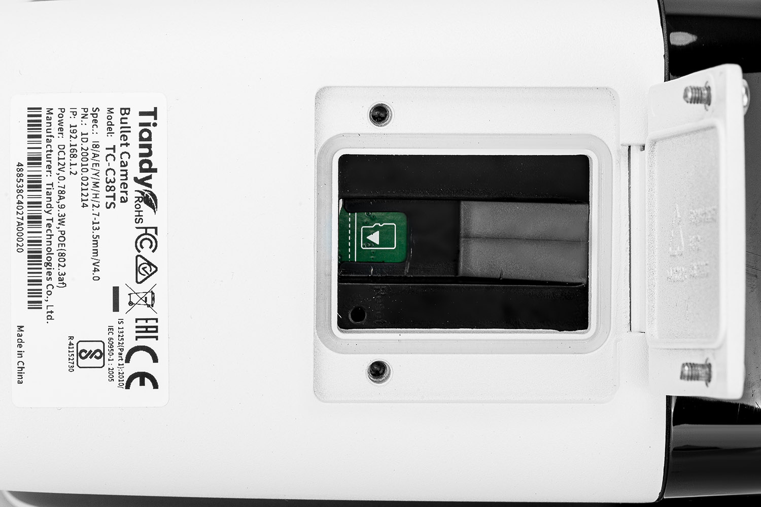 KAMERA IP TC-C38TS SPEC:I8/A/E/Y/M/H/2.7-13.5MM/V4.0 8 Mpx 2.7 ... 13.5 mm Motozoom TIANDY - obrazek 8