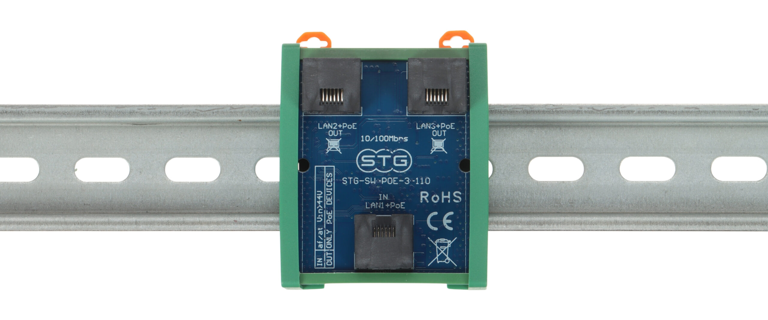 SWITCH POE / EXTENDER STG-SW-POE-3-110 3-PORTOWY STG - obrazek 6