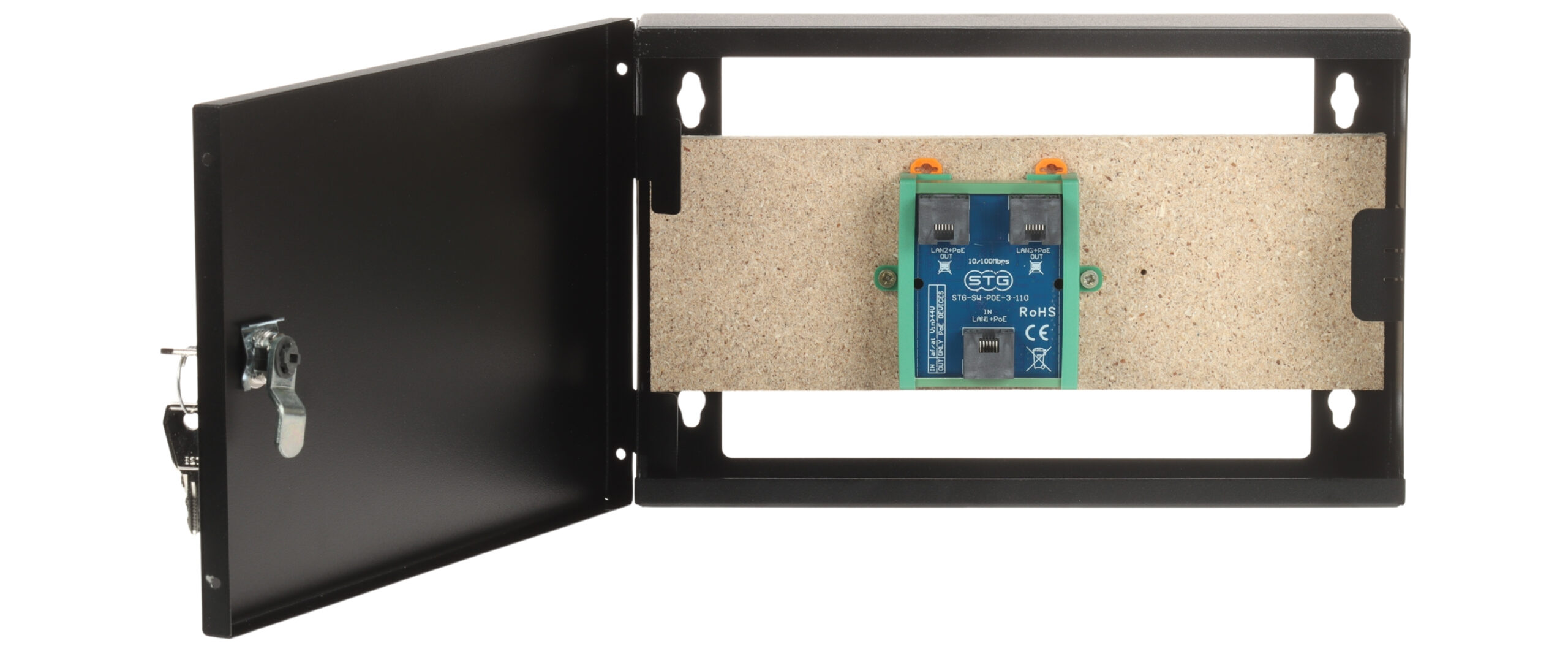 SWITCH POE / EXTENDER STG-SW-POE-3-110 3-PORTOWY STG - obrazek 5